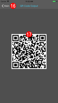 Import from QR code